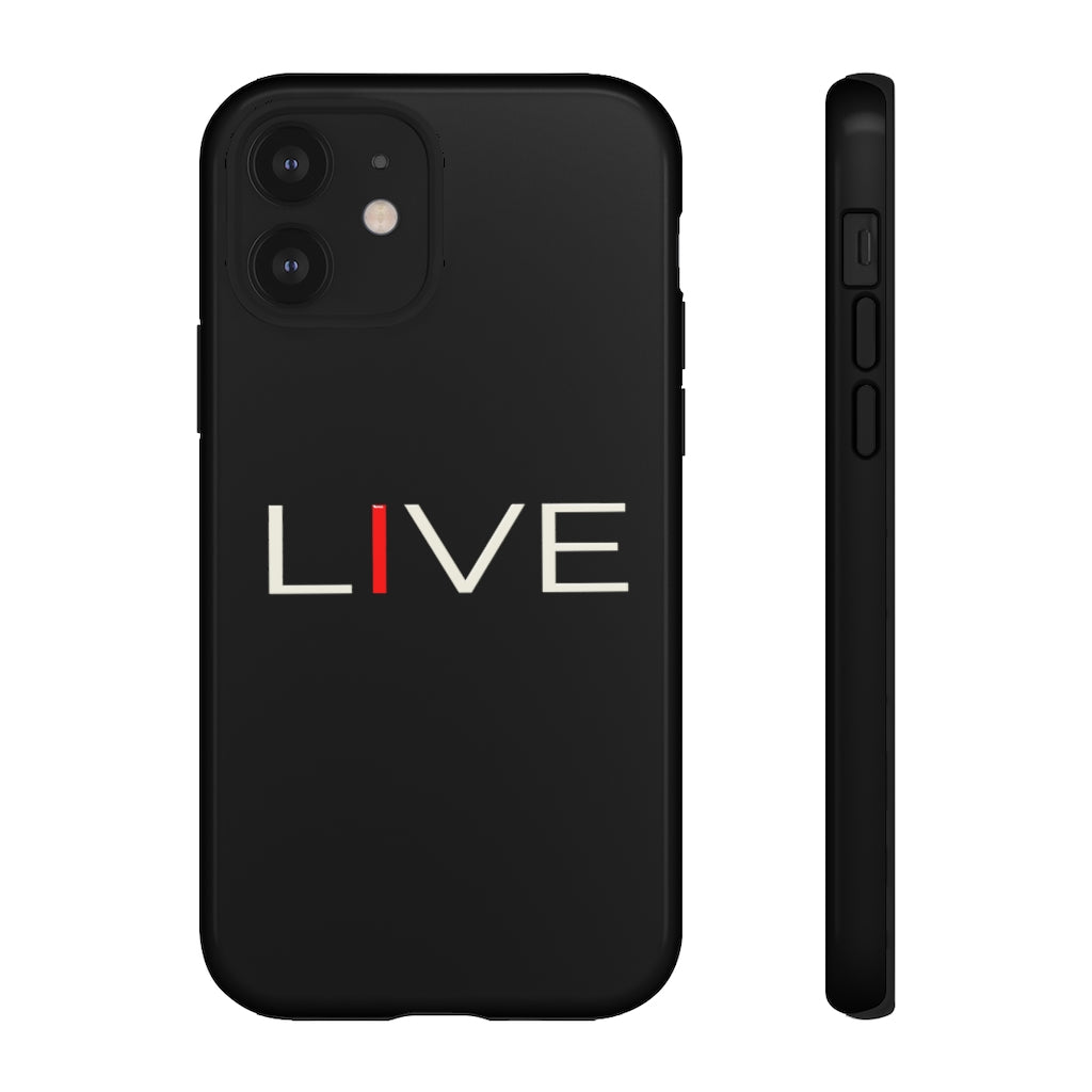 "I" LIVE On Black Tough Cases