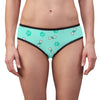 Diamond Bone Confetti Turquoise Women&#39;s Briefs