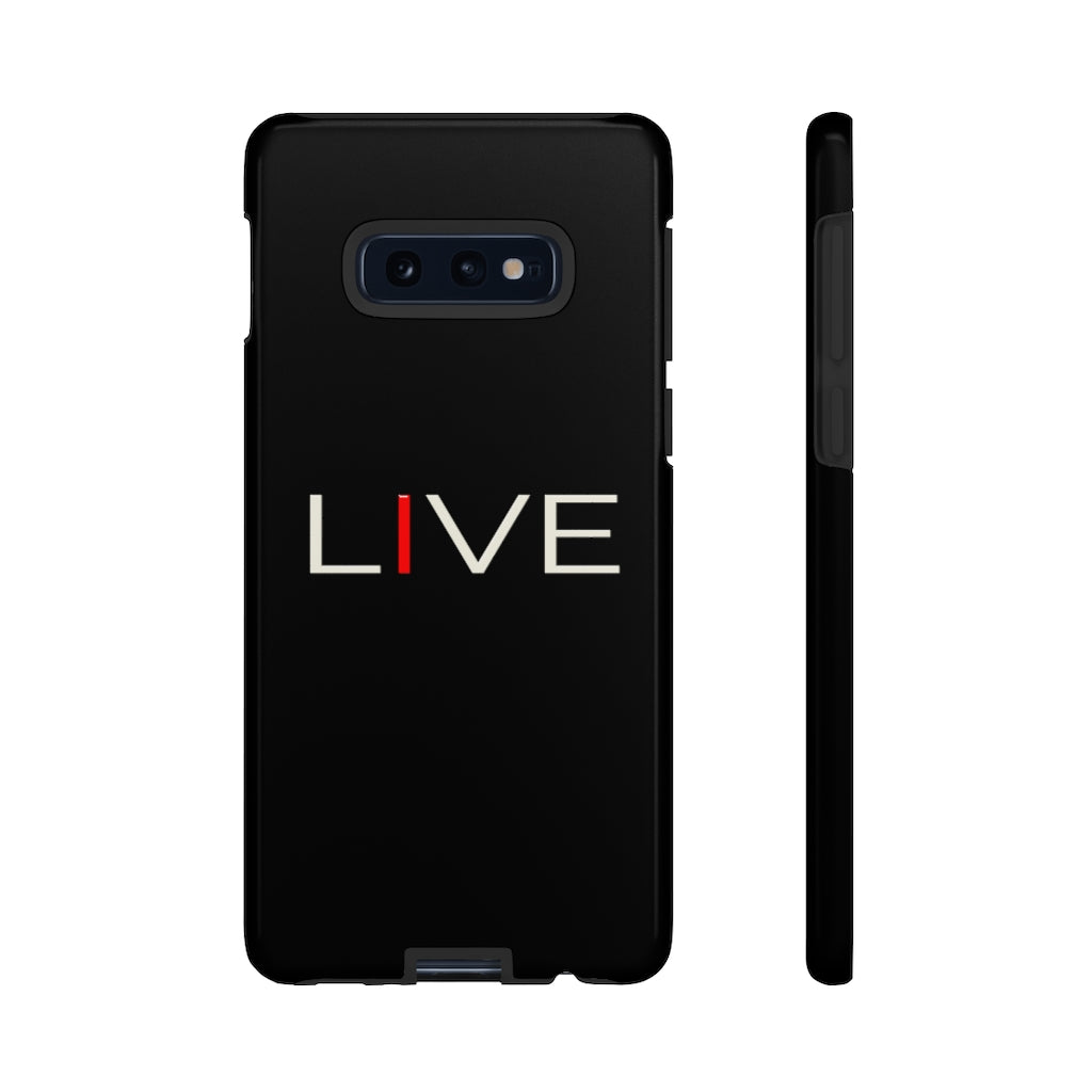 "I" LIVE On Black Tough Cases