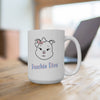 Poochie Diva&#39;s Pink Diamond On Ceramic Mug 15oz