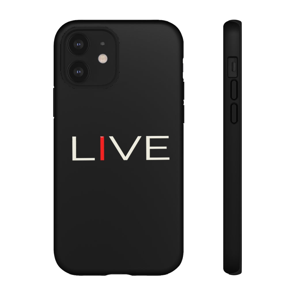 "I" LIVE On Black Tough Cases