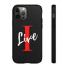 Oversized &quot;I&quot; Cursive LIVE On Tough Cases