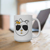 Yellow Diamond Wearing Paw Sunglasses On Ceramic Mug 15oz