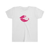 Diamond&#39;s Pink Lips On Youth Short Sleeve Tee