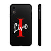 Oversized &quot;I&quot; Cursive LIVE On Tough Cases