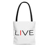 I Live Tote Bag