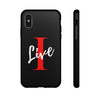 Oversized &quot;I&quot; Cursive LIVE On Tough Cases