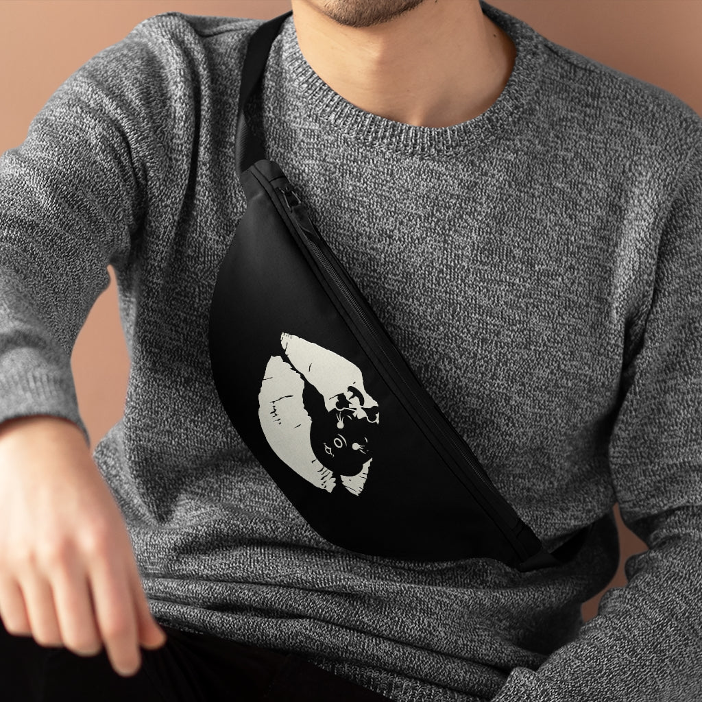 Diamond Lips On Black Fanny Pack