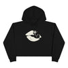 Diamond&#39;s Lips Crop Hoodie