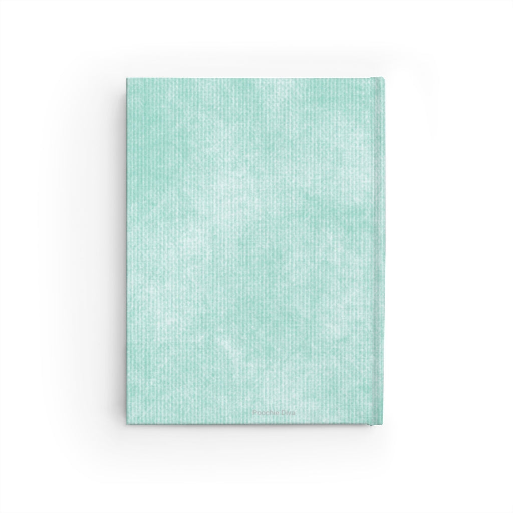 Vanilla With Sprinkles Diamond Cupcake Turquoise Journal - Blank