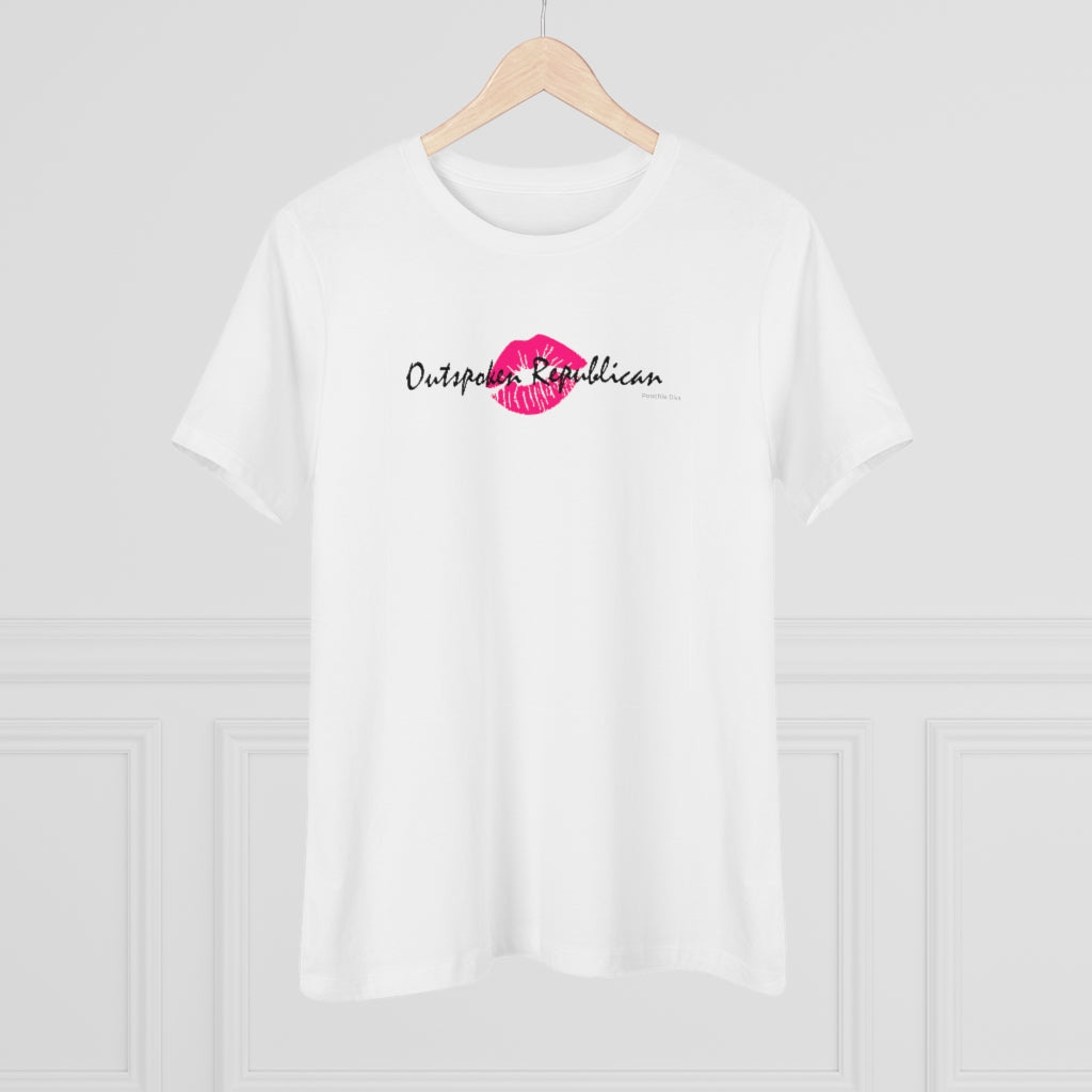 Outspoken Republican Women's Premium Tee