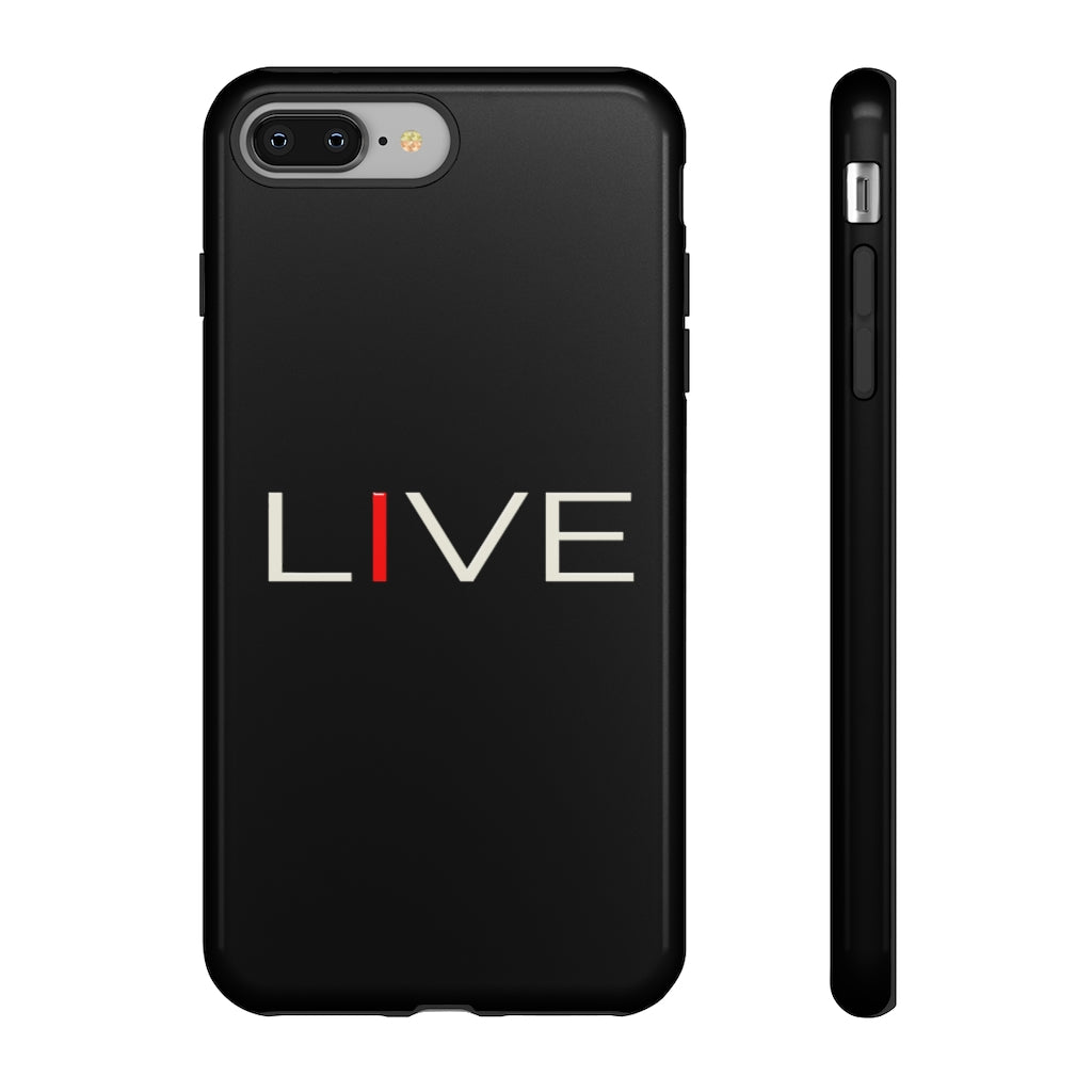 "I" LIVE On Black Tough Cases