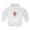 Oversized &quot;I&quot; LIVE On Unisex Heavy Blend™ Hooded Sweatshirt