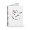 Diamond Kisses Spiral Notebook - Ruled Line