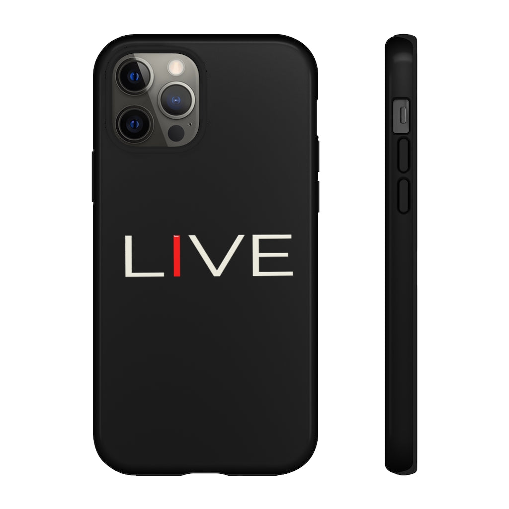 "I" LIVE On Black Tough Cases