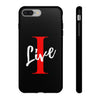 Oversized &quot;I&quot; Cursive LIVE On Tough Cases