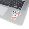 Diamond Balloon Bag Kiss-Cut Stickers