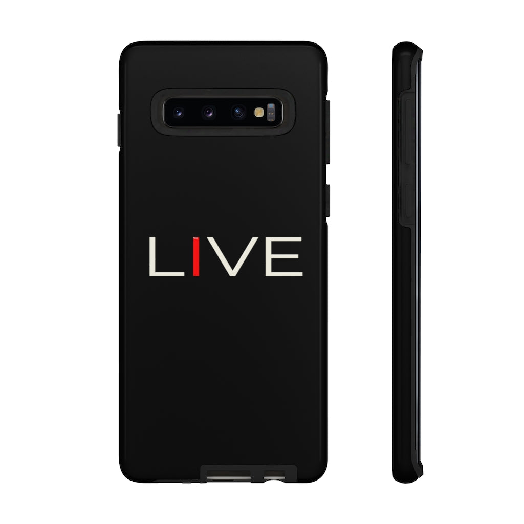 "I" LIVE On Black Tough Cases