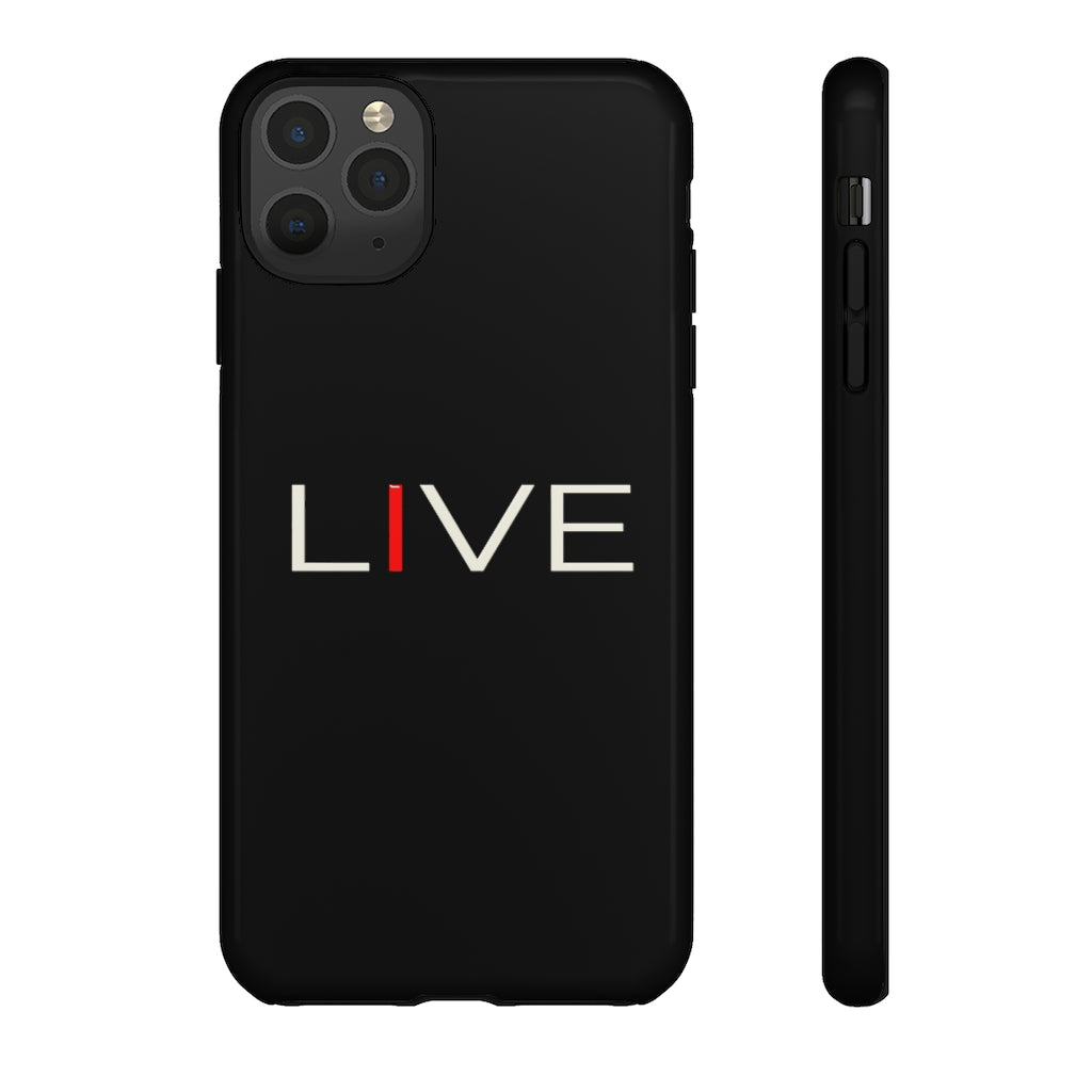 "I" LIVE On Black Tough Cases