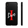 Oversized &quot;I&quot; Cursive LIVE On Tough Cases