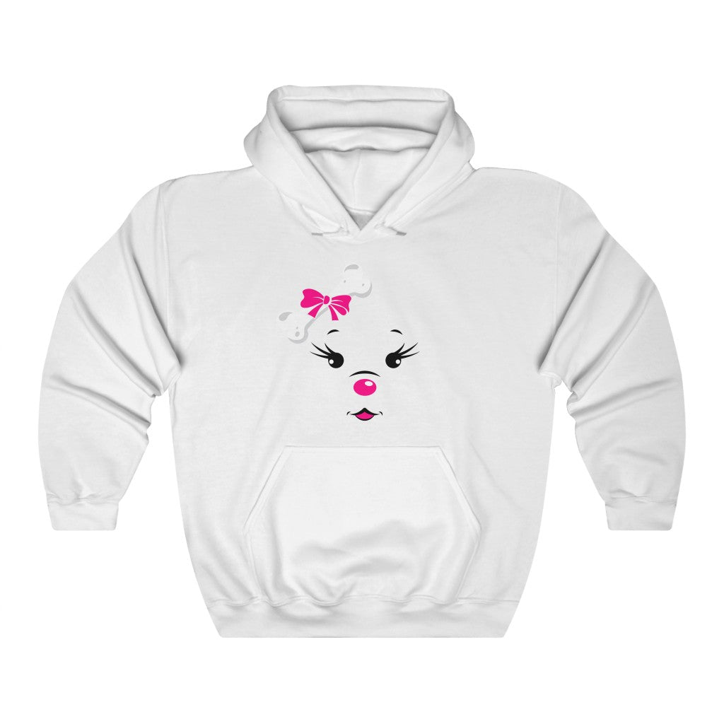 Pink Diamond Face Unisex Heavy Blend™ Hooded Sweatshirt