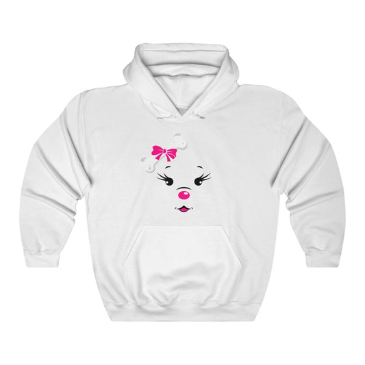 Pink Diamond Face Unisex Heavy Blend™ Hooded Sweatshirt