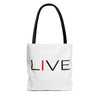 I Live Tote Bag