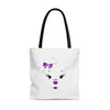 Diamond Face AOP Tote Bag