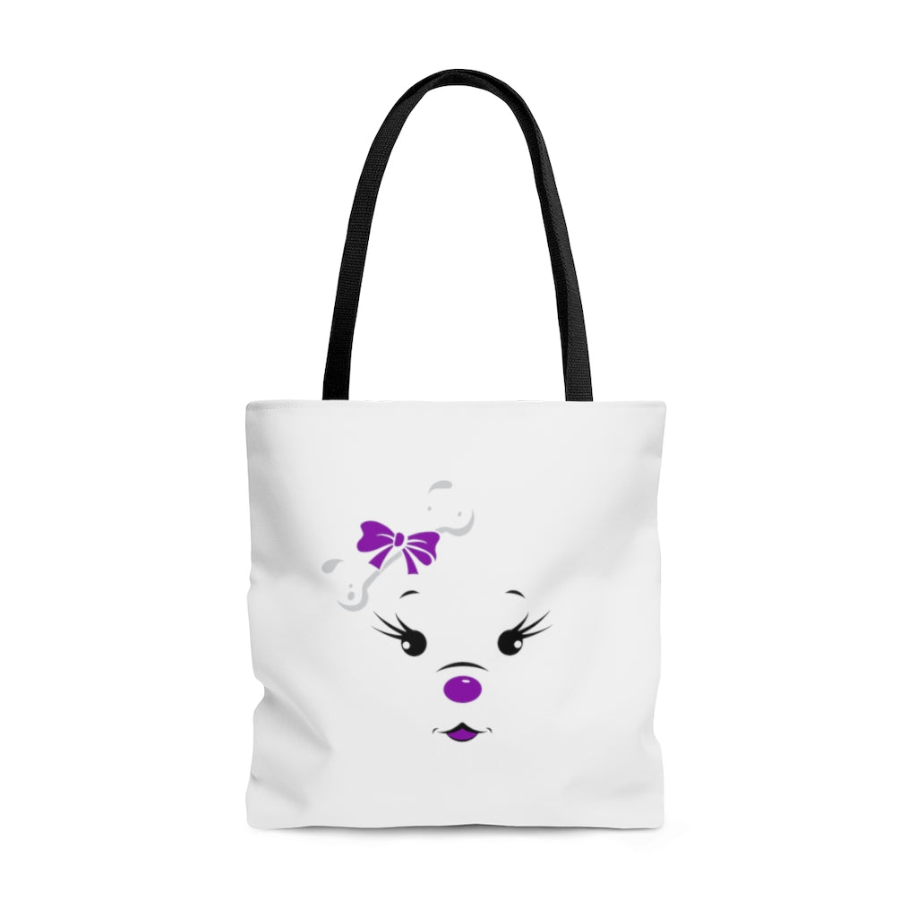 Diamond Face AOP Tote Bag