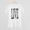 Live Life Speaking Out On Women&#39;s Premium Tee