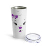 Diamond Face Rocking Purple On Tumbler 20oz