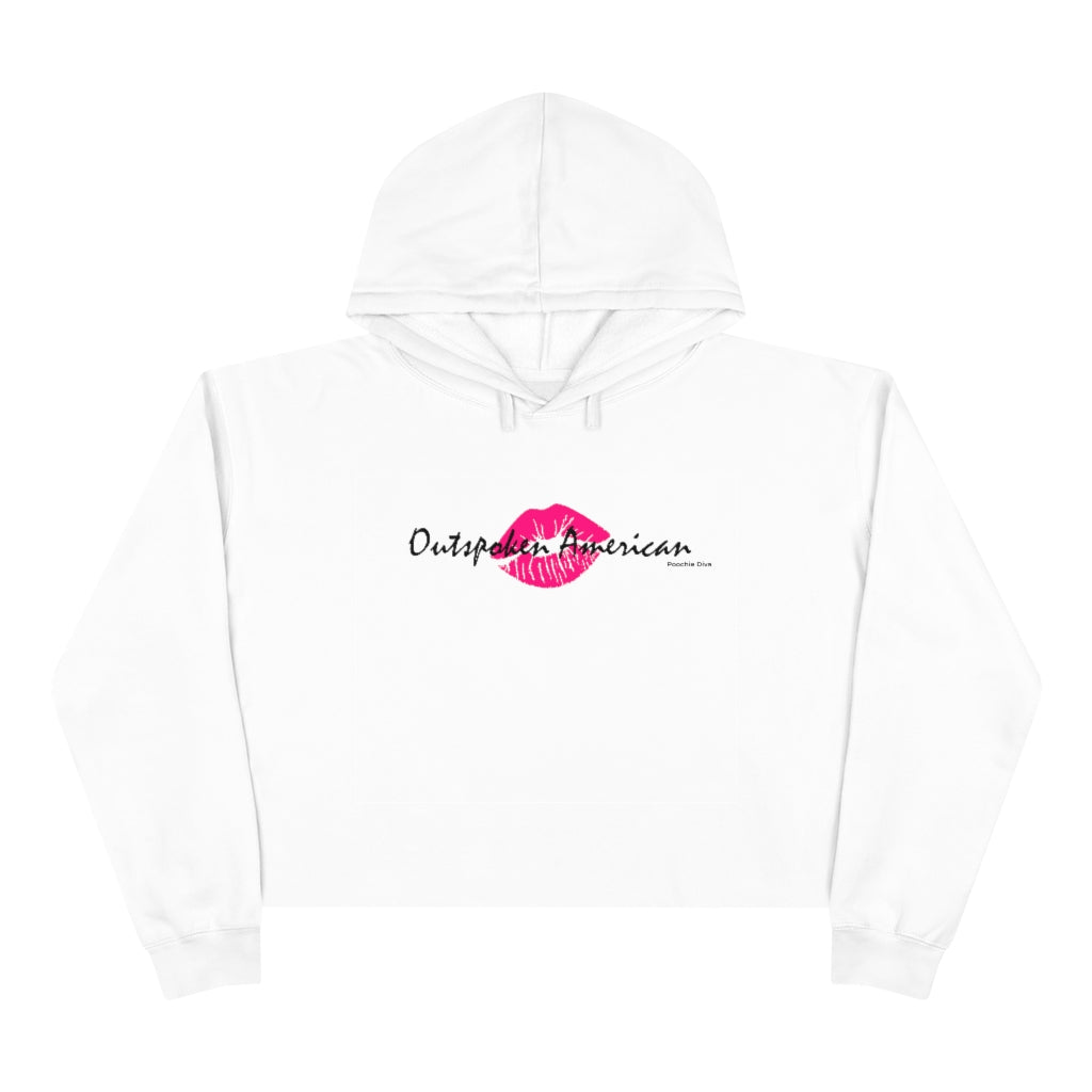 Outspoken American Crop Hoodie