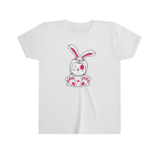 Mumbles In Her Bunnysuit On Youth Short Sleeve Tee