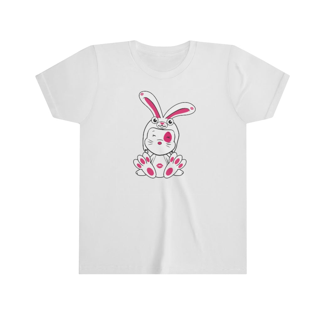 Mumbles In Her Bunnysuit On Youth Short Sleeve Tee