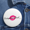 Outspoken Liberal Custom Pin Buttons