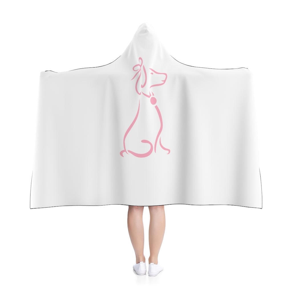 Pink Poochie Diva Icon On Hooded Blanket