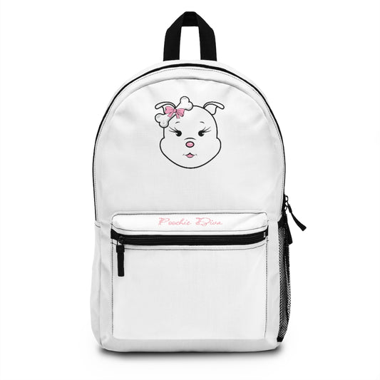 Pink Diamond On White Backpack (Made in USA)