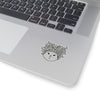 Diamond Paw Print Afro Kiss-Cut Stickers