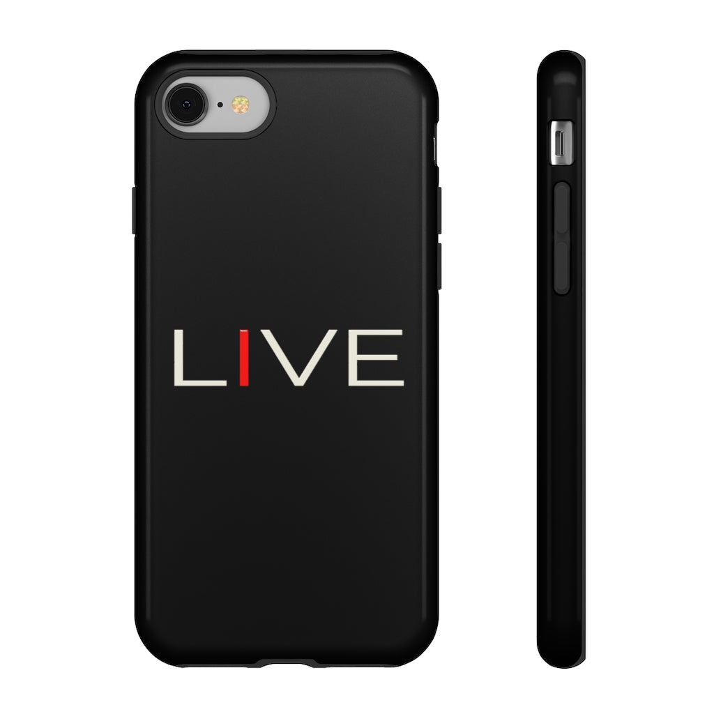 "I" LIVE On Black Tough Cases