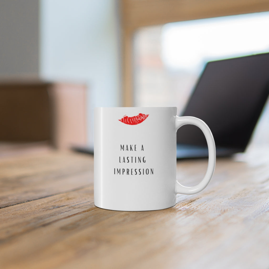 Make a Lasting Impression Flip Rally Edition Ceramic Mug 11oz