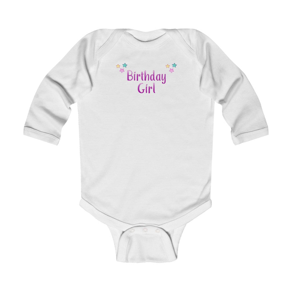 Birthday Girl Infant Long Sleeve Bodysuit