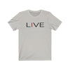 I LIVE Unisex Jersey Short Sleeve Tee