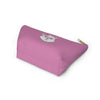 High IQ Diamond Wearing Pink Glasses On Pink Accessory Pouch w T-bottom