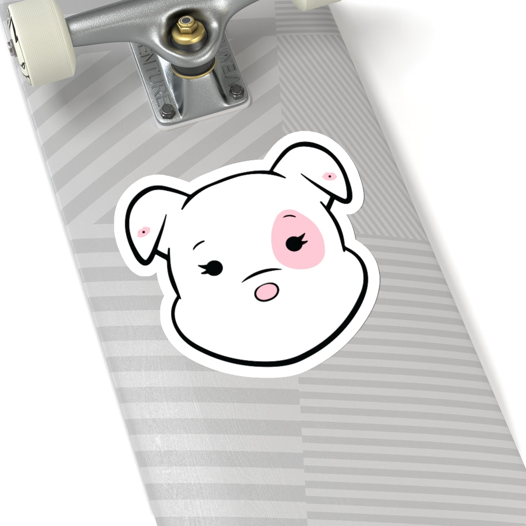 Rare Pink Mumbles On Kiss-Cut Stickers