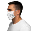 Turquoise Diamond On Snug-Fit Polyester Face Mask