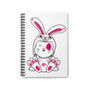 Mumbles Wearing a Bunnysuit On Spiral Notebook - Ruled Line