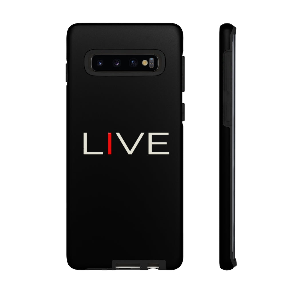 "I" LIVE On Black Tough Cases