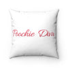 Poochie Diva Spun Polyester Square Pillow