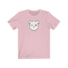 Pink Mumbles On Unisex Jersey Short Sleeve Tee