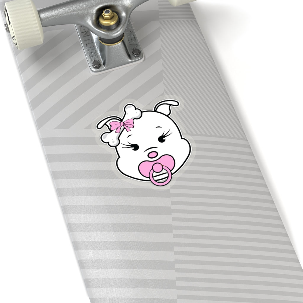 Baby Diva Pink Kiss-Cut Stickers